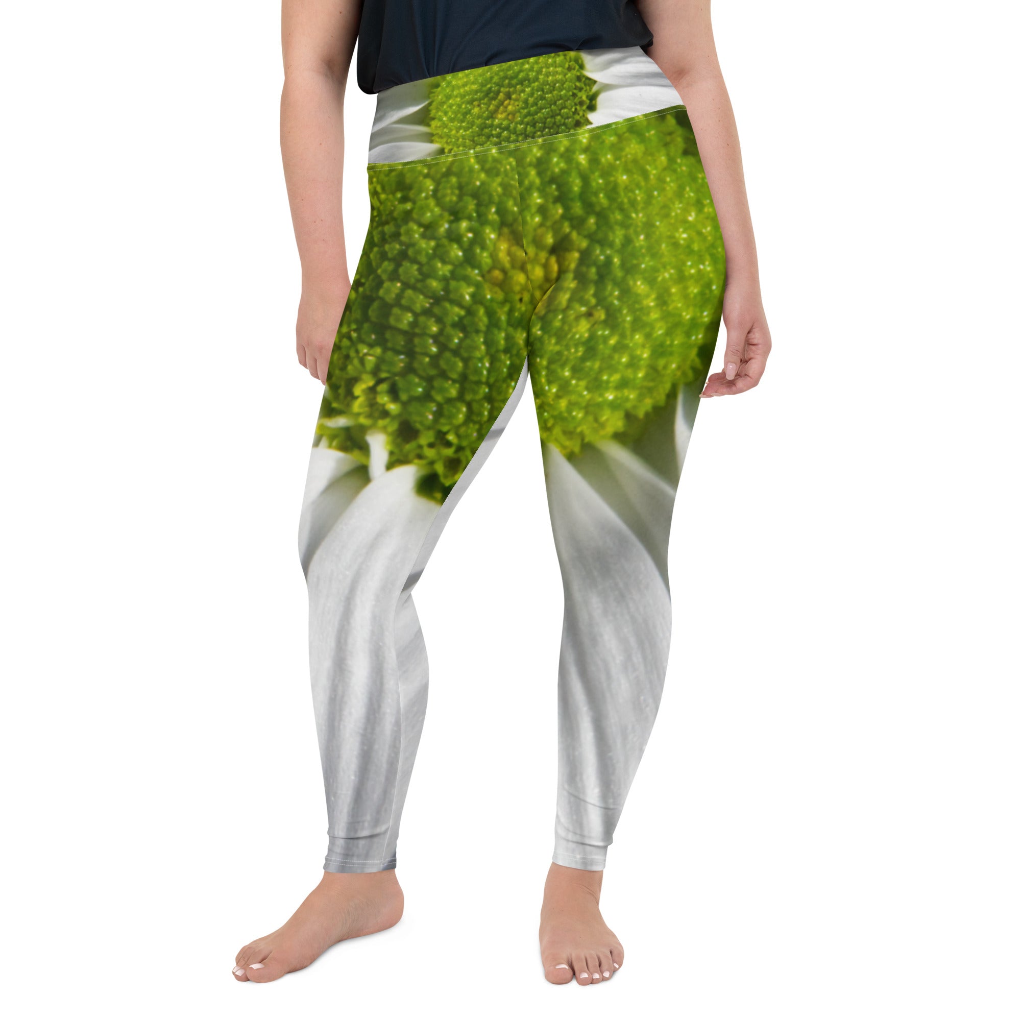 Green Light Plus Size Leggings