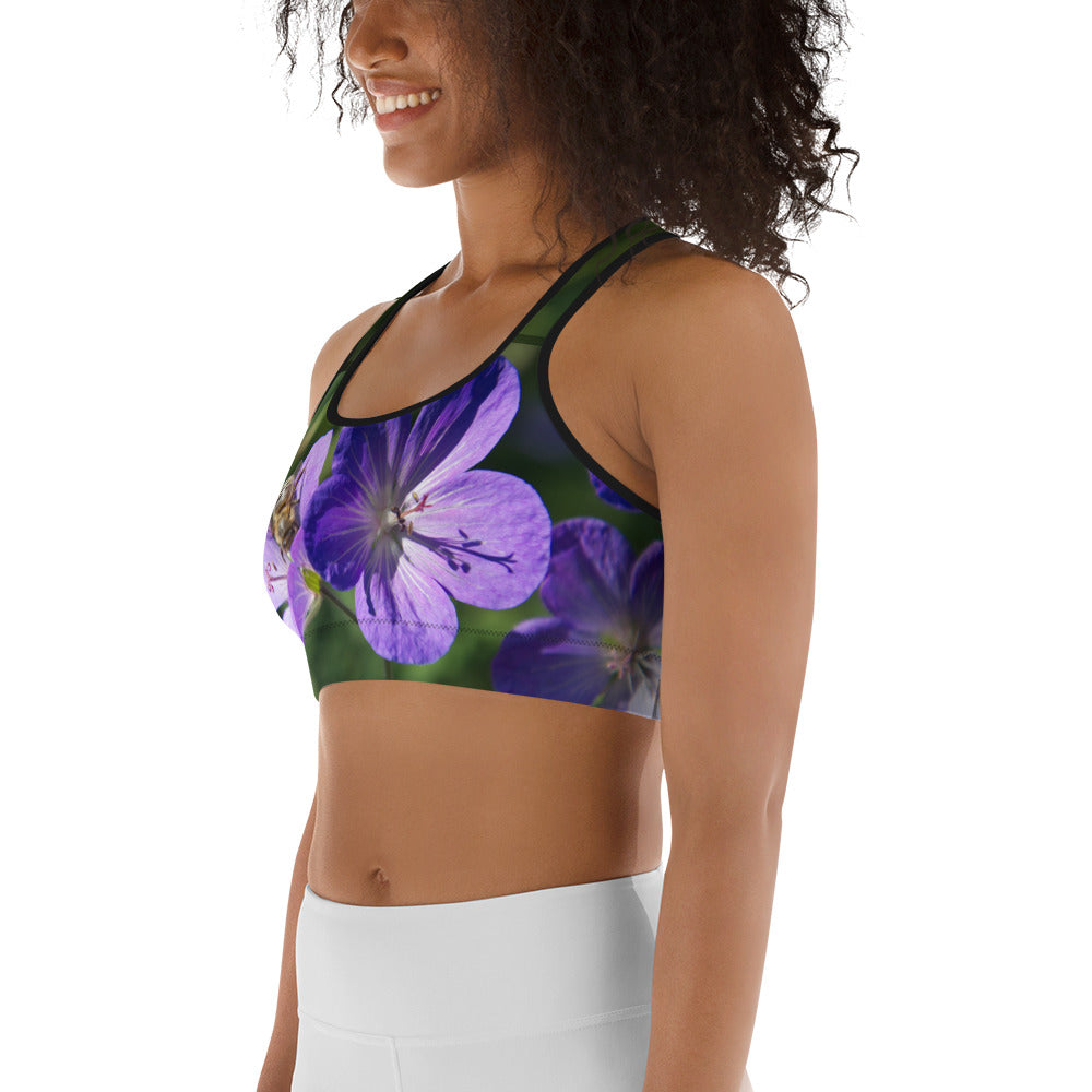 Bee Mine Sports Bra