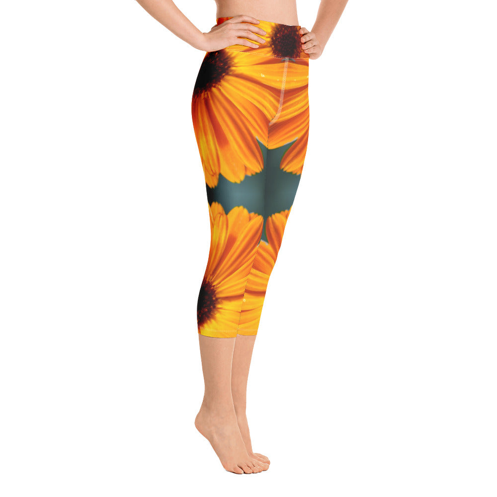 Daisy Blaze Yoga Capris