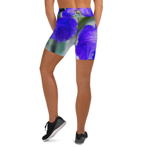 Cobalt Cred Yoga Shorts