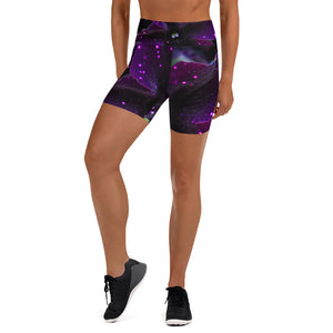 Starry Night Yoga Shorts