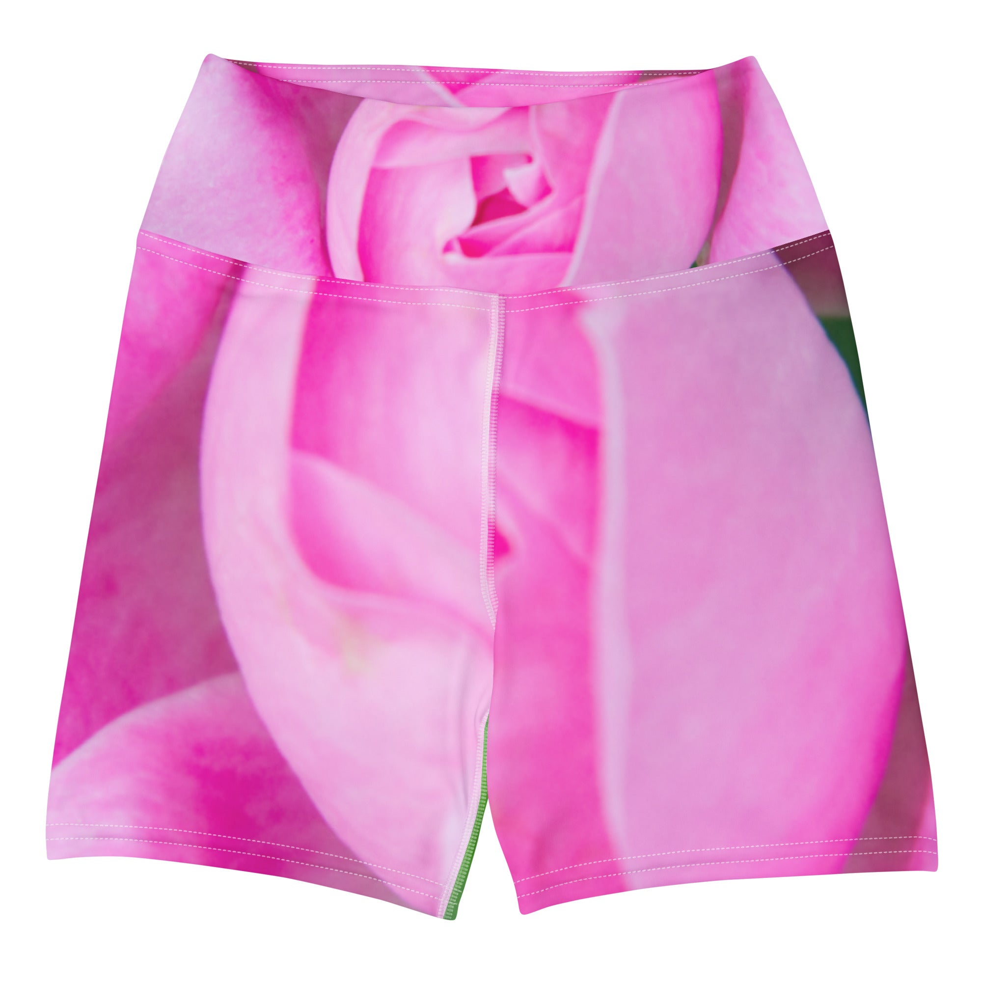 In the Pink of Rose Yoga Shorts