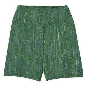 Grassy Yoga Shorts