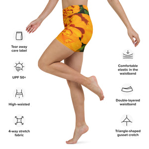 Marigold Max Yoga Shorts