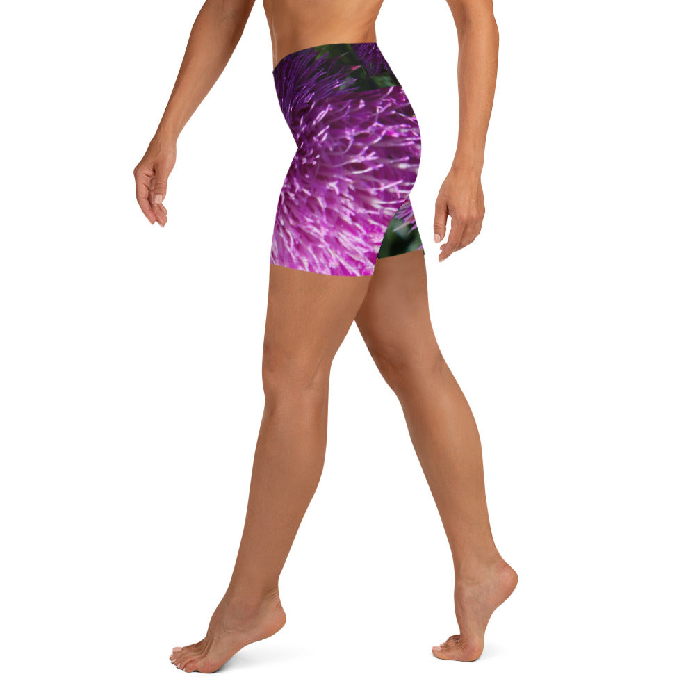Thistle Ombre Yoga Shorts