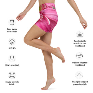 Pinked Yoga Shorts
