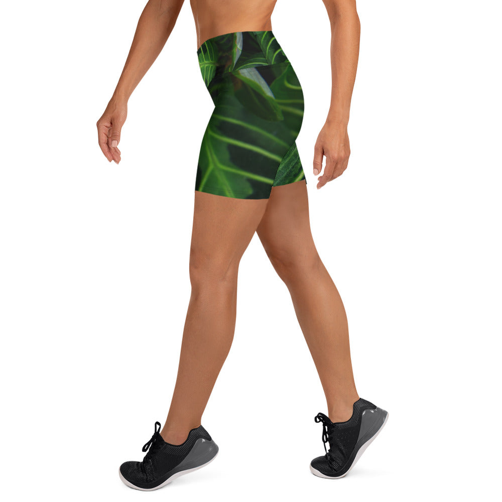 Green Arrow Yoga Shorts