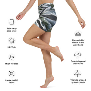 True Stripe Yoga Shorts