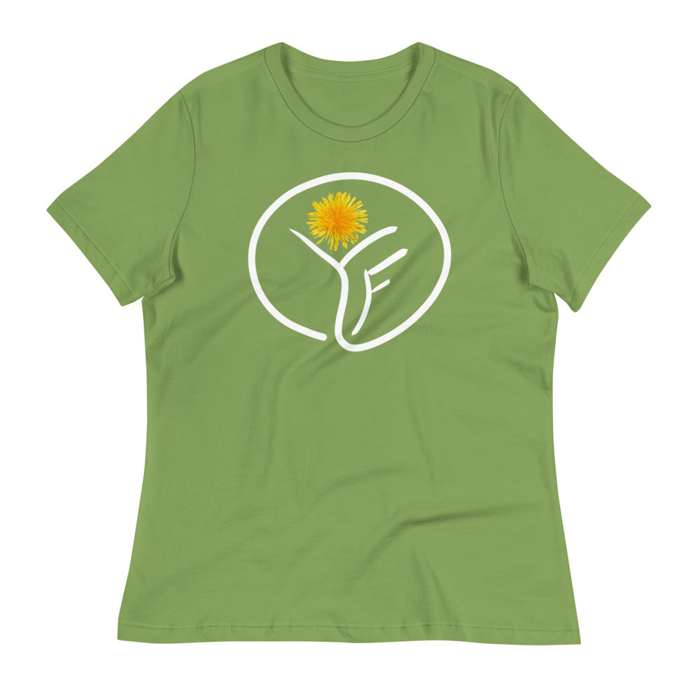 YoniFlower Logo Women's Relaxed T-Shirt